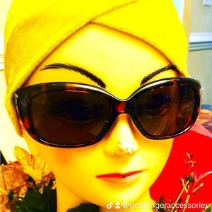Courage Caps Chemo Sleep Turban Headwear Scarf Cap (Yellow)